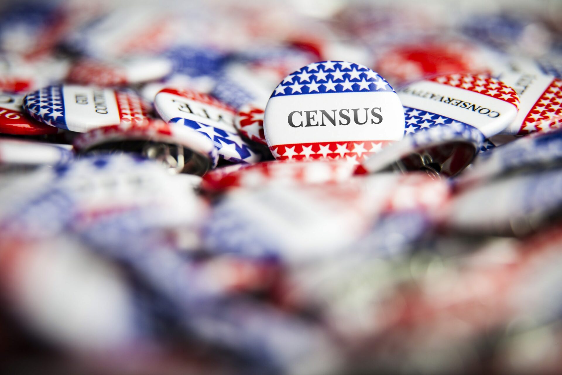 Political Button, Census